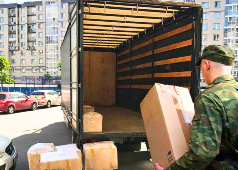 Переезд военных по Беларуси